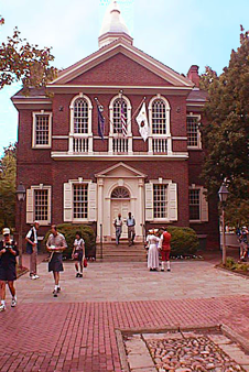 Carpenter's Hall: View from Chestnut Street